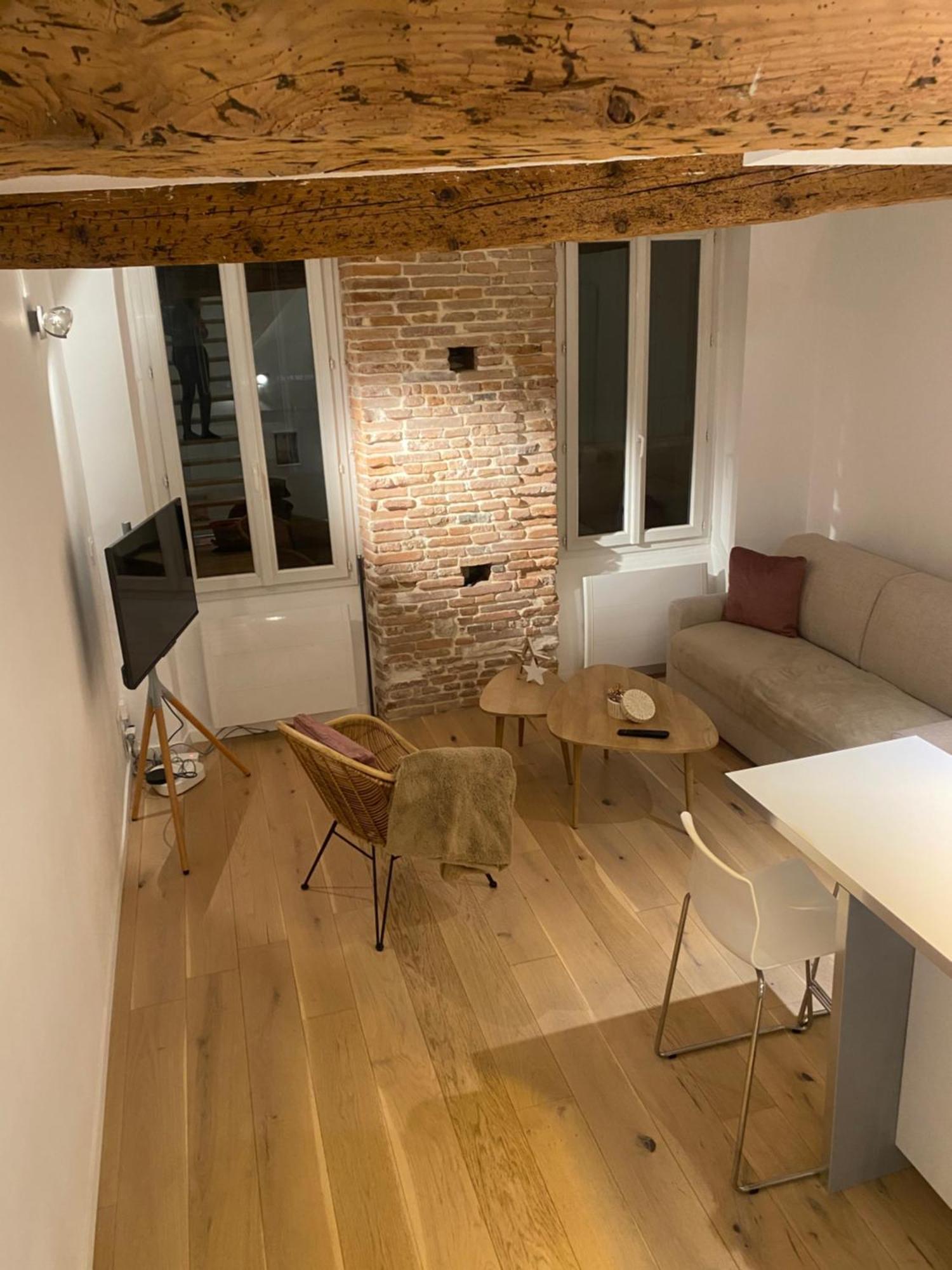 トゥールーズDuplex Aux Carmesアパートメント エクステリア 写真